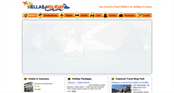 Desktop Screenshot of hellasholiday.com